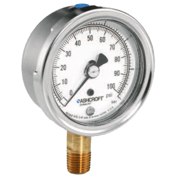 Ashcroft Special Application Pressure Gauge, 1122 KE/KF